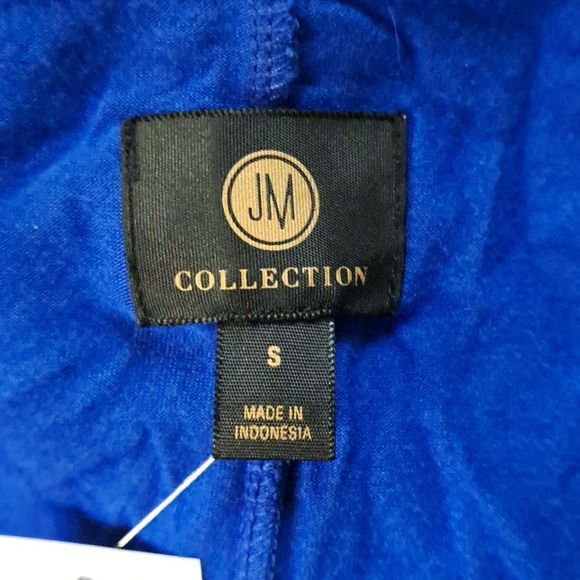 JM Collection Necklace Overlay Maxi Dress Small - Picture 10 of 11